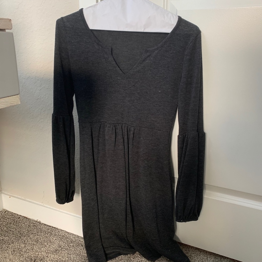 Bell Sleeve Bevello Dress